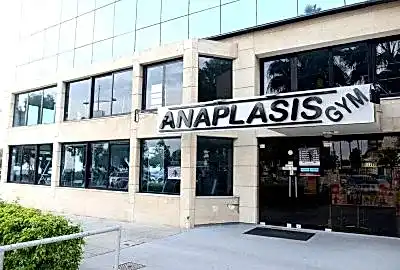 Anaplasis Gym main entrance storefront