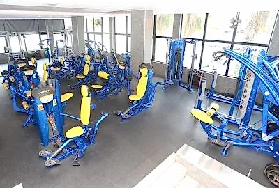 hoist gym fitness equipment upstairs view