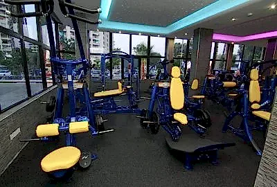 hoist view from aerobics hall