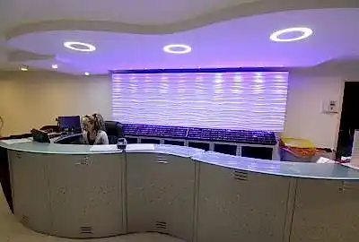 reception front view