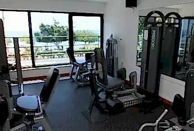 upstairs view to the beach