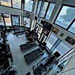 Downstairs cardio from above
